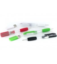 1009 Plastik Pen Usb